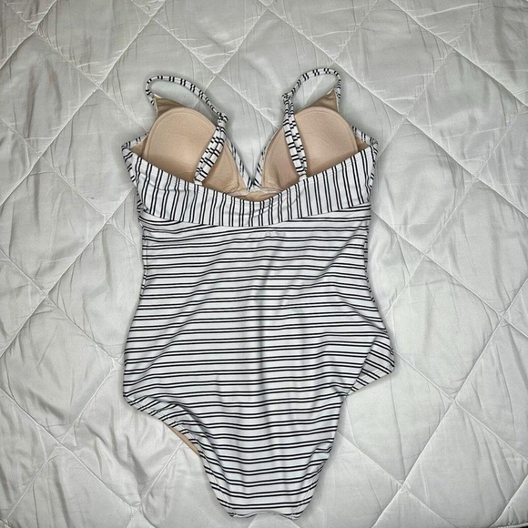 Kona Sol Women's Blue and White Swimsuit-one-piece - Picture 2 of 5